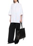 Figure View - Click To Enlarge - BALENCIAGA - Oversized Cocoon Shirt