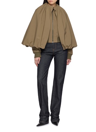 Figure View - Click To Enlarge - BALENCIAGA - High Waist Slim Denim Jeans