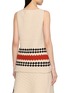 Back View - Click To Enlarge - SWAYING - Hand Crochet Lace Wool Tank Top