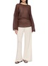 Figure View - Click To Enlarge - SWAYING - Seamless Silk Cashmere Pants