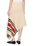 Back View - Click To Enlarge - SWAYING - Asymmetric Panelled Midi Skirt
