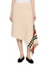 SWAYING Asymmetric Panelled Midi Skirt