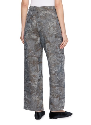 Back View - Click To Enlarge - SWAYING - Printed Straight Leg Pants