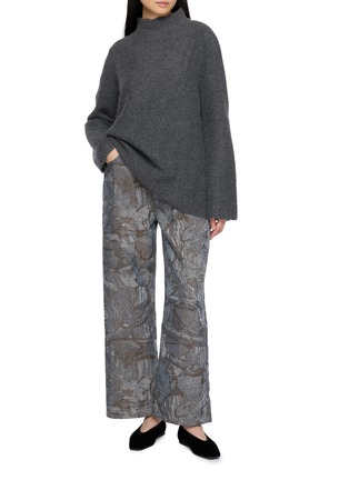 Figure View - Click To Enlarge - SWAYING - Printed Straight Leg Pants