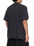 Back View - Click To Enlarge - BALENCIAGA - Ransom Message Cotton T-Shirt