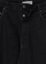  - BALENCIAGA - Curved Leg Dark Wash Denim Jeans