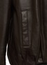  - ARMA - Melis Collared Leather Bomber Jacket