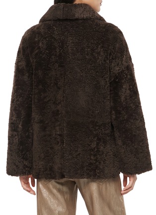Back View - Click To Enlarge - ARMA - Isabella Reversible Shearling Leather Jacket