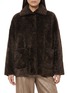 Main View - Click To Enlarge - ARMA - Isabella Reversible Shearling Leather Jacket