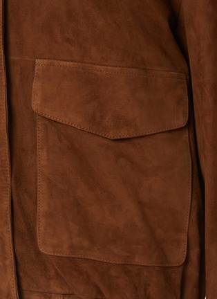  - ARMA - Halti Suede Leather Bomber Jacket