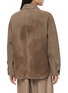 Back View - Click To Enlarge - ARMA - Kaylee Suede Leather Overshirt