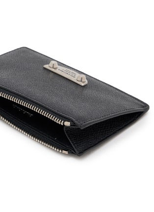 Detail View - Click To Enlarge - BALENCIAGA - Le City Zipped Leather Card Holder