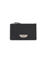BALENCIAGA Le City Zipped Leather Card Holder