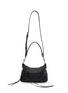 BALENCIAGA Small Le City Moto Leather Bag