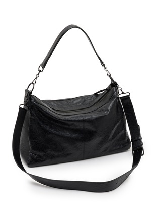 Detail View - Click To Enlarge - BALENCIAGA - Medium Le City Moto Leather Bag