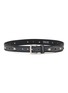 PUNTOVITA ARSENICE Embellished Suede Belt