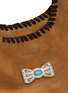 Detail View - Click To Enlarge - FORTELA - Mini Karola Suede Bag