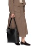 Figure View - Click To Enlarge - AESTHER EKME - Sac Supple Vintage Leather Shoulder Bag