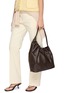 Figure View - Click To Enlarge - AESTHER EKME - Demi Lune Cloud Leather Shoulder Bag