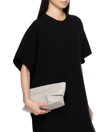 Figure View - Click To Enlarge - AESTHER EKME - Nina Leather Clutch