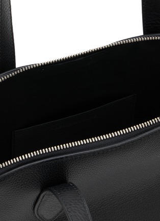 Detail View - Click To Enlarge - AESTHER EKME BAGS - Cosmo Soft Leather Bowling Bag