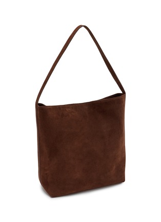 Detail View - Click To Enlarge - AESTHER EKME - Sac Supple Suede Leather Shoulder Bag