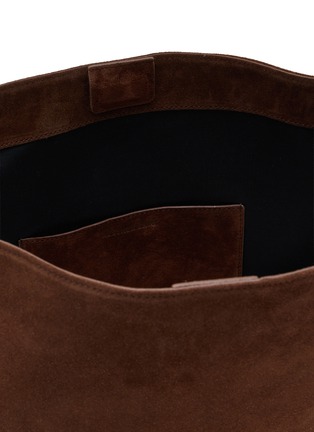 Detail View - Click To Enlarge - AESTHER EKME - Sac Supple Suede Leather Shoulder Bag