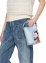Front View - Click To Enlarge - ANYA HINDMARCH - X Peanuts Space Snoopy I Am A Plastic Bag Mini Bucket