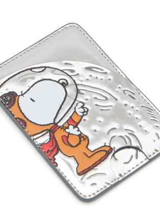 Detail View - Click To Enlarge - ANYA HINDMARCH - X Peanuts Space Snoopy Magnetic Card Case