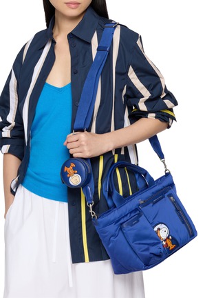 Figure View - Click To Enlarge - ANYA HINDMARCH - X Peanuts Space Snoopy E/W Mini Tote Bag
