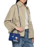 Figure View - Click To Enlarge - ANYA HINDMARCH - X Peanuts Moonwalk Snoopy Mini Mortimer Crossbody Bag