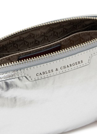Detail View - Click To Enlarge - ANYA HINDMARCH - X Peanuts Space Snoopy Cables & Chargers Pouch