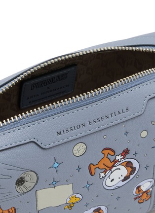 Detail View - Click To Enlarge - ANYA HINDMARCH - X Peanuts All Over Space Snoopy Mission Essentials Pouch