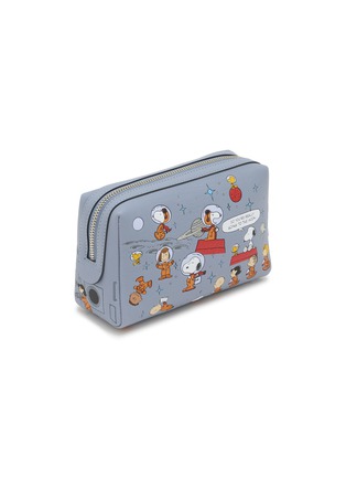 Figure View - Click To Enlarge - ANYA HINDMARCH - X Peanuts All Over Space Snoopy Mission Essentials Pouch