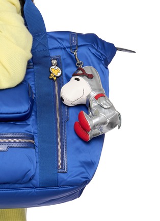 Front View - Click To Enlarge - ANYA HINDMARCH - X Peanuts Space Snoopy Tidy Bag