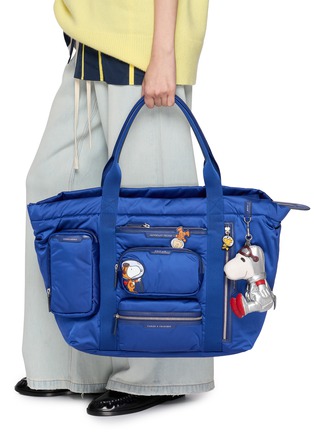 Figure View - Click To Enlarge - ANYA HINDMARCH - X Peanuts Space Snoopy Tidy Bag