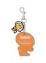 Detail View - Click To Enlarge - ANYA HINDMARCH - X Peanuts Snoopy & Woodstock Leather Key Charm