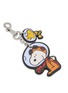 Detail View - Click To Enlarge - ANYA HINDMARCH - X Peanuts Snoopy & Woodstock Leather Key Charm
