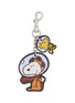 ANYA HINDMARCH X Peanuts Snoopy & Woodstock Leather Key Charm