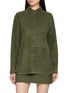 THEORY Classic Suede Menswear Shirt