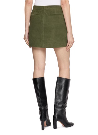 Back View - Click To Enlarge - THEORY - Trouser Mini Skirt