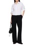 Figure View - Click To Enlarge - THEORY - Straight Leg Stretch Knit Pants