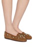 Figure View - Click To Enlarge - FORTELA - Friulan Suede Slippers