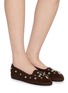 Figure View - Click To Enlarge - FORTELA - Friulan Suede Slippers