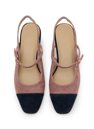 Detail View - Click To Enlarge - PEDDER RED - Britt 40 Suede Pumps