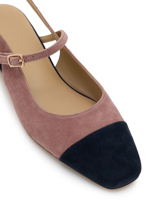 Detail View - Click To Enlarge - PEDDER RED - Britt 40 Suede Pumps