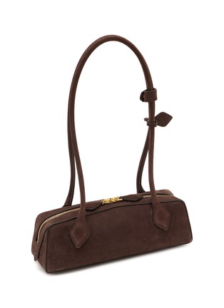 Detail View - Click To Enlarge - ALAÏA - Small Le Teckel Grained Leather Bag