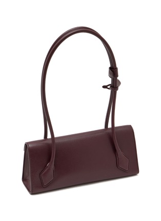 Detail View - Click To Enlarge - ALAÏA - Small Teckel Leather Flap Bag