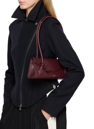Figure View - Click To Enlarge - ALAÏA - Small Teckel Leather Flap Bag