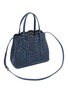 Detail View - Click To Enlarge - ALAÏA - Mina 25 Grained Leather Tote Bag